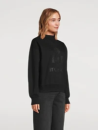 Moby Glitter Logo Sweatshirt