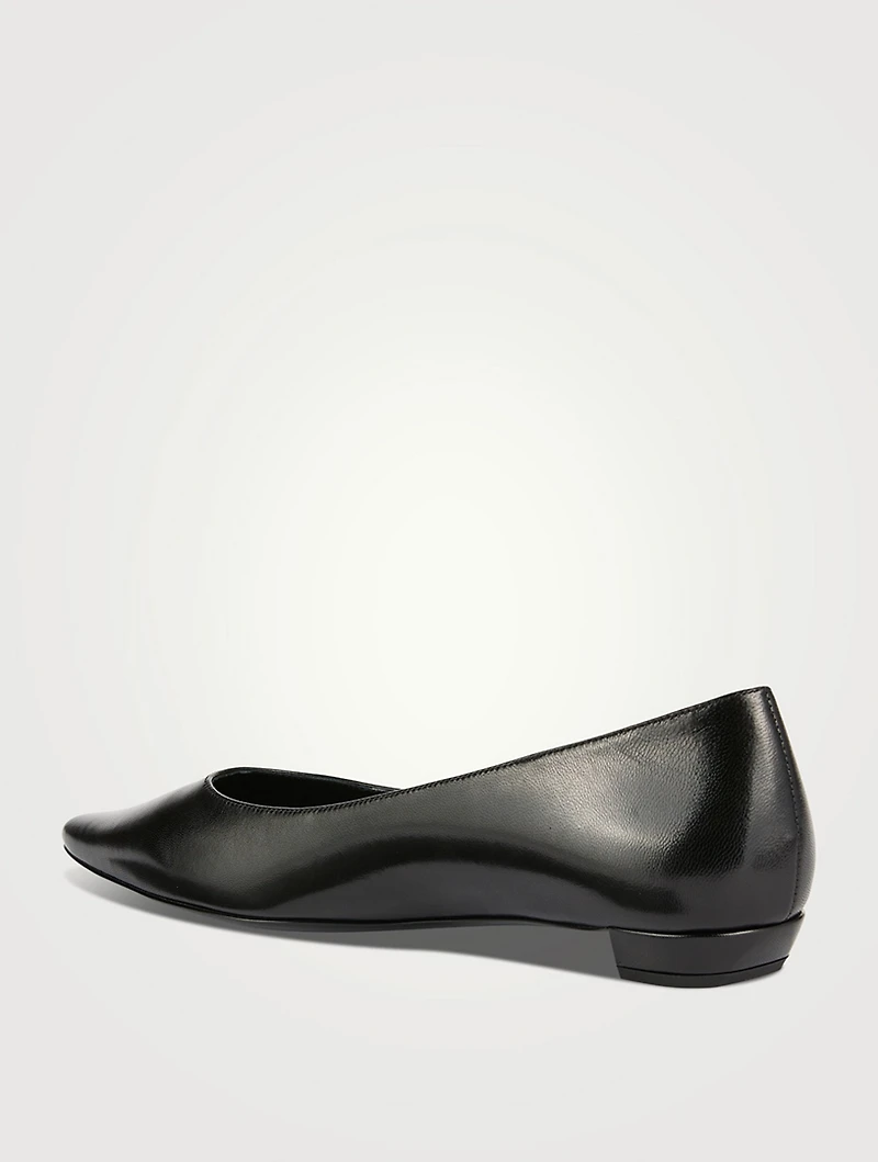 Claudette Leather Ballet Flats
