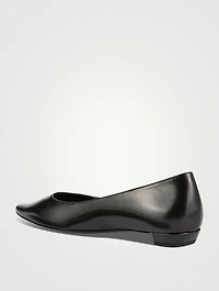 Claudette Leather Ballet Flats