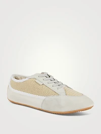 Bonnie Suede And Mesh Sneakers