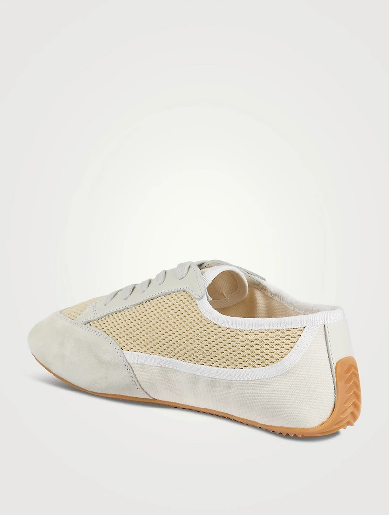 Bonnie Suede And Mesh Sneakers