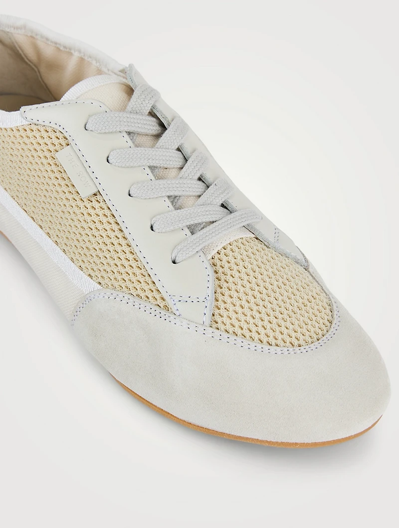 Bonnie Suede And Mesh Sneakers