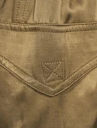 Washed Satin Cargo Pants