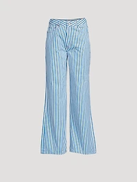 Magny Jeans Stripe Print