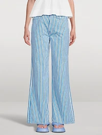 Magny Jeans Stripe Print