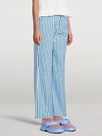 Magny Jeans Stripe Print