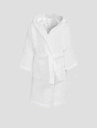 Kids Waffle Knit Robe