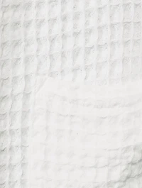 Kids Waffle Knit Robe