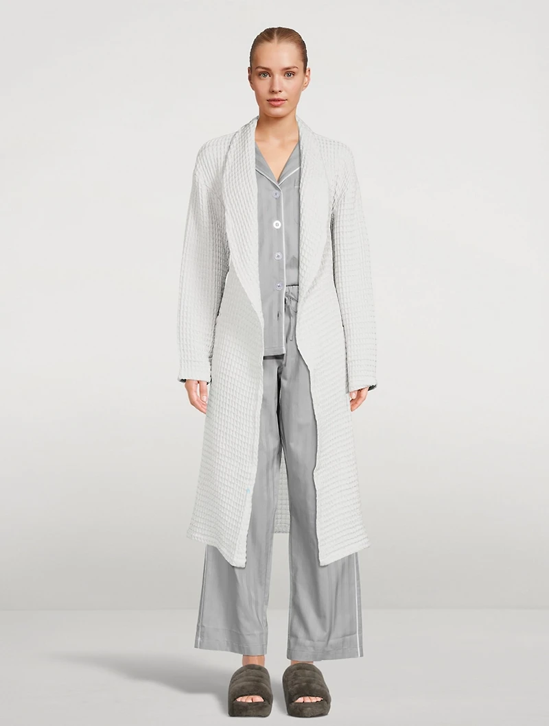 Small Waffle Knit Robe
