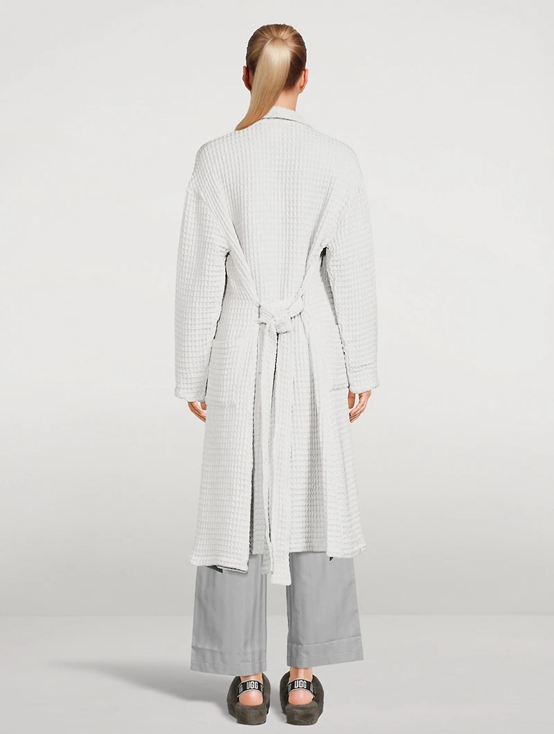 Small Waffle Knit Robe