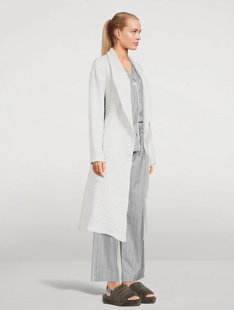 Small Waffle Knit Robe