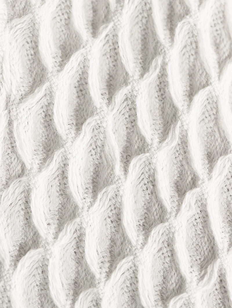 Small Waffle Knit Robe