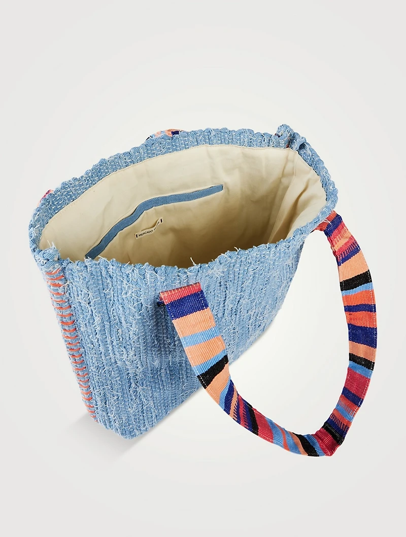 Patricia Interwoven Tote Bag