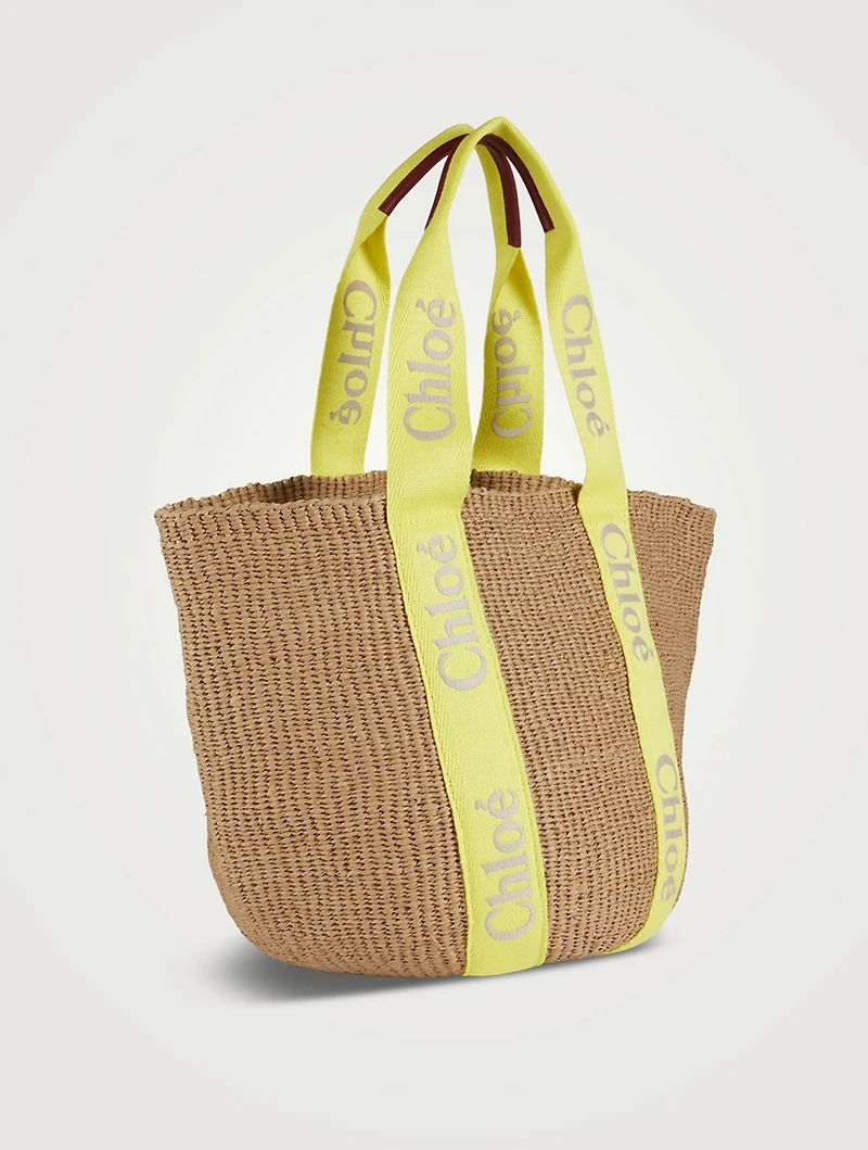 Large Woody Basket Bag