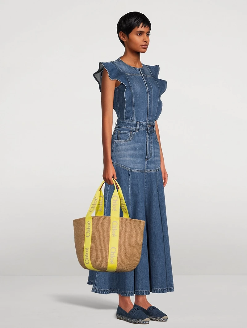 Large Woody Basket Bag