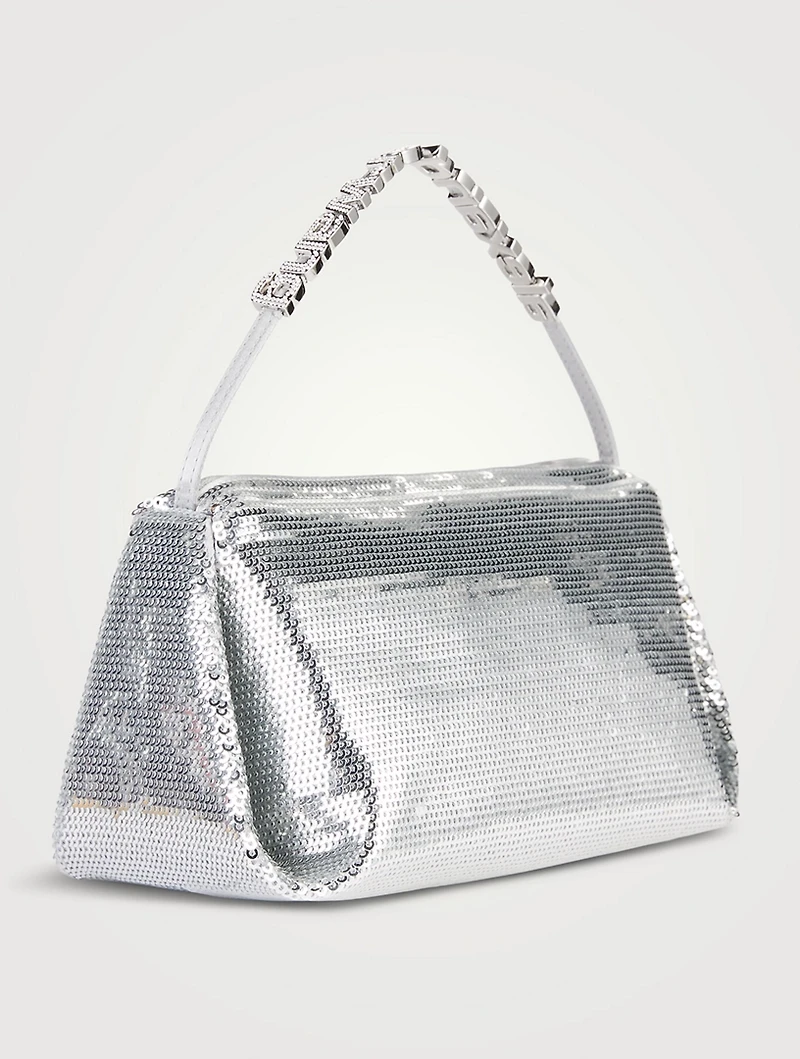 Micro Marquess Sequin Shoulder Bag