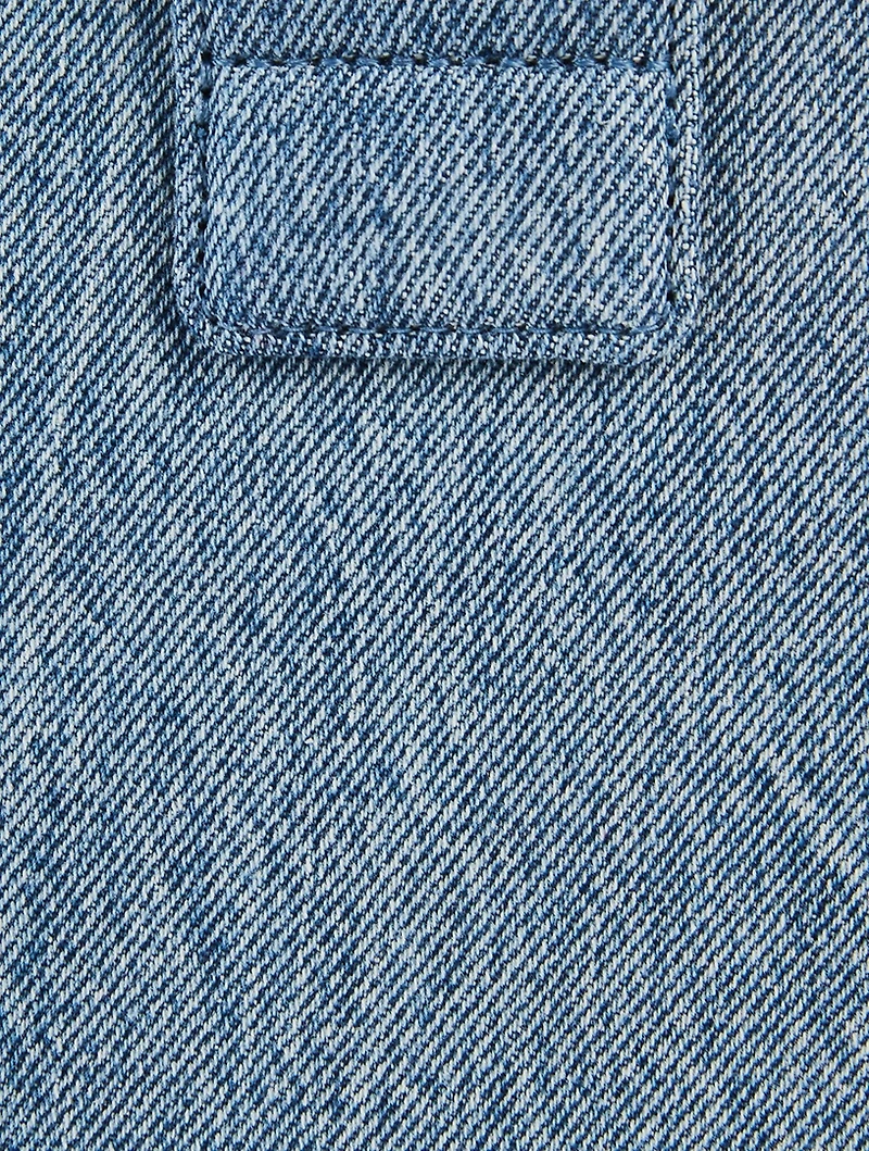 Small Legacy Denim Shoulder Bag
