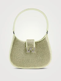 Small Legacy Crystal Satin Shoulder Bag