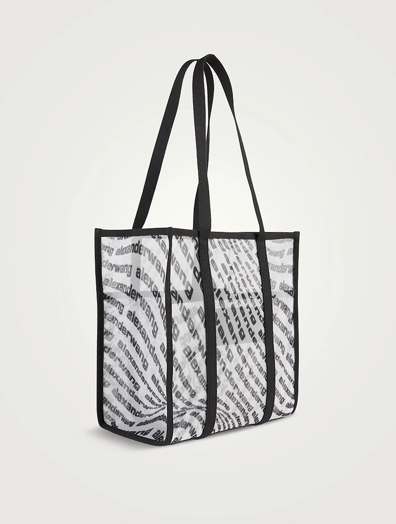 Small The Freeze Logo Mesh Tote Bag