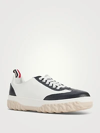 Cable Knit Court Sneakers