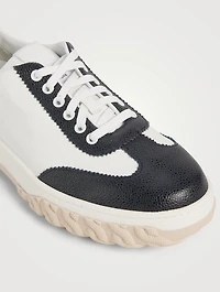 Cable Knit Court Sneakers