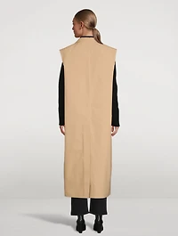Sleeveless Trench Coat