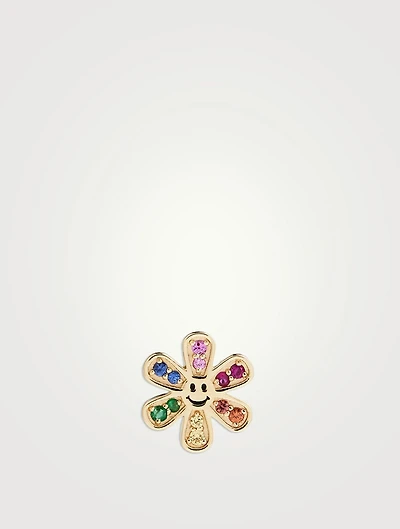 Daisy Happy Face Studs