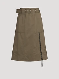 Faille Utility Skirt