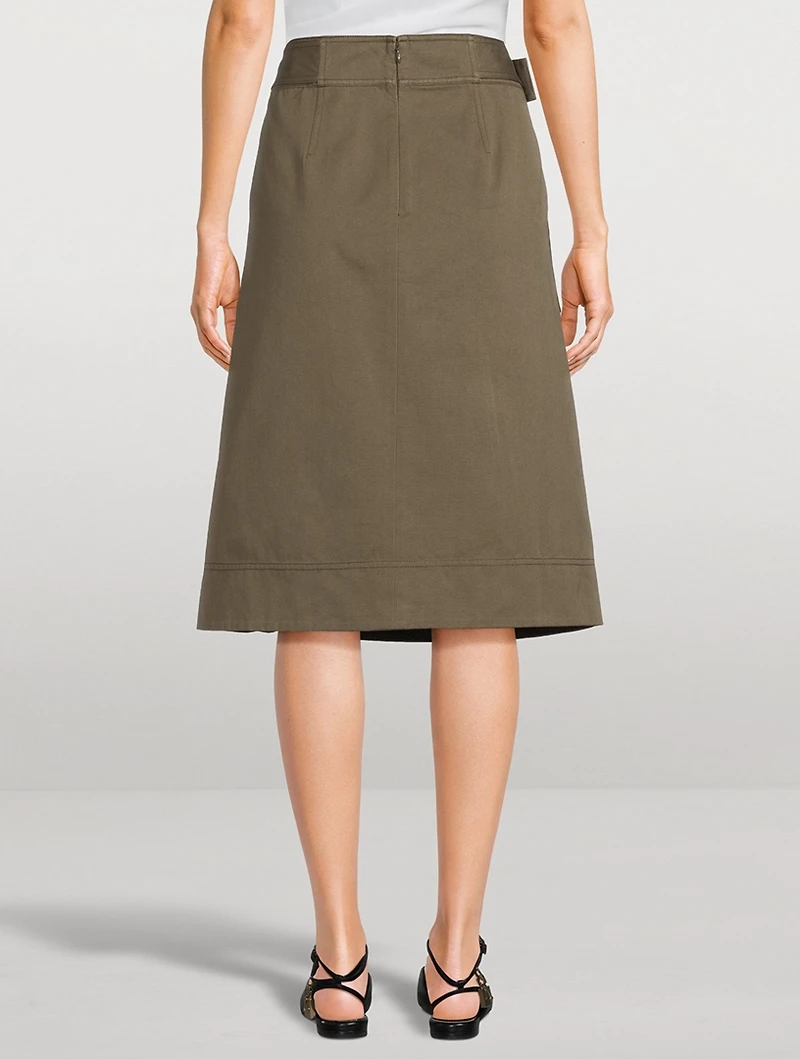 Faille Utility Skirt