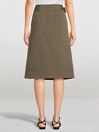 Faille Utility Skirt