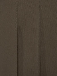 Wide-Leg Wool Trousers