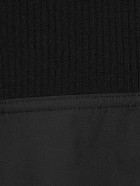A-Line Poplin Midi Skirt