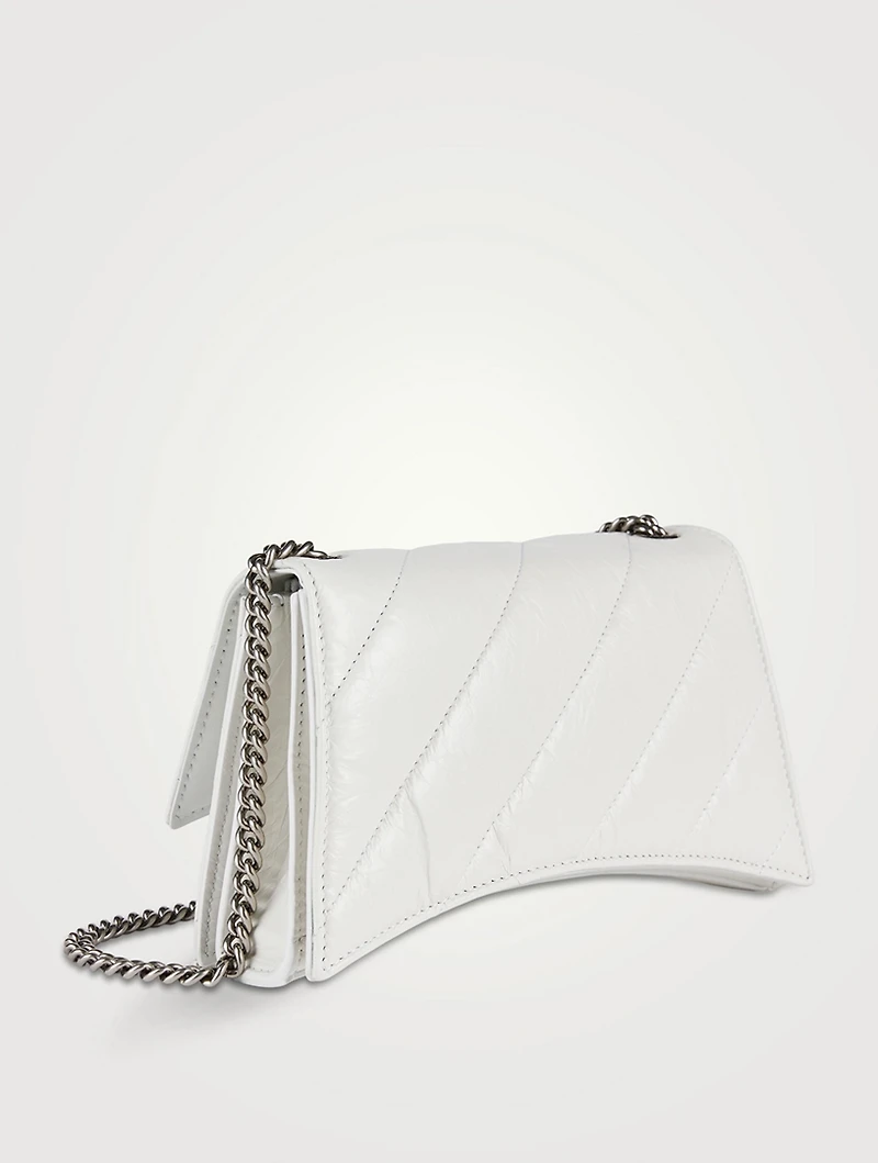 XS Crush Quilted Leather Shoulder Bag