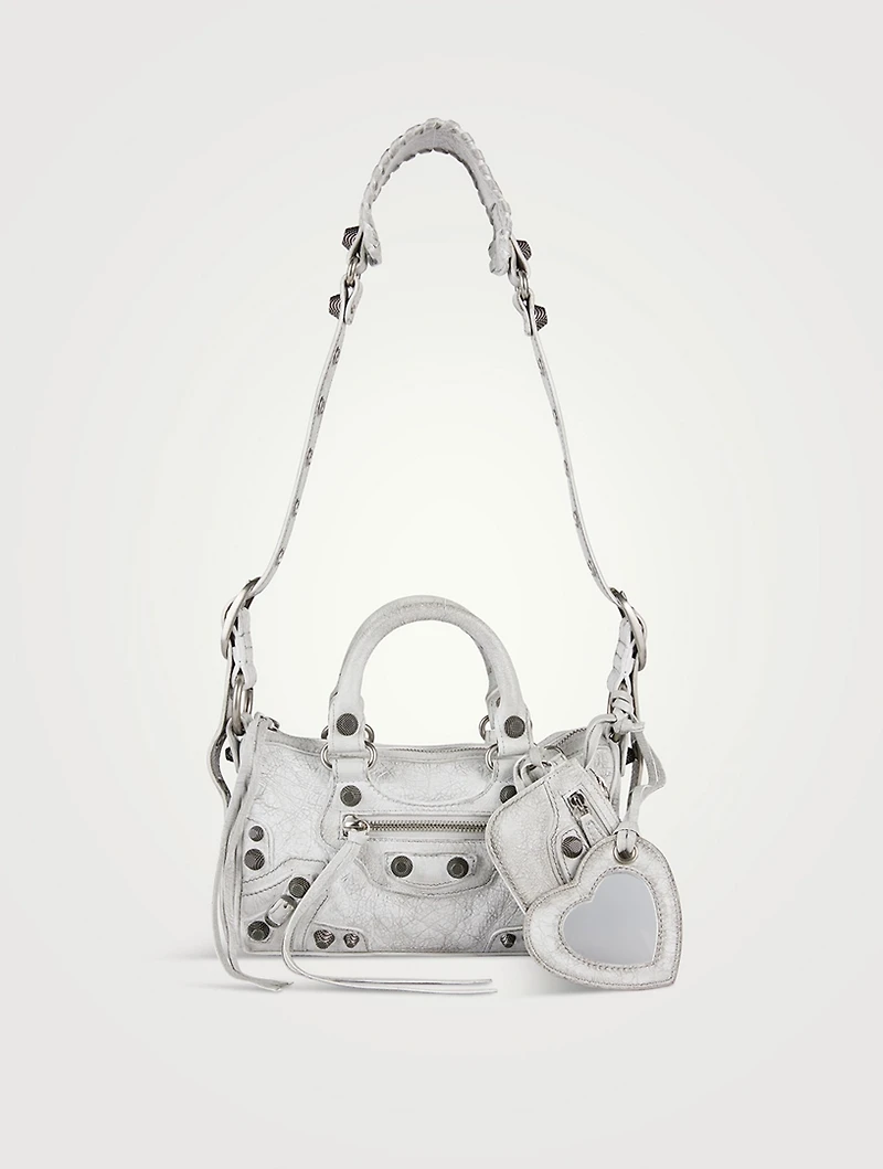 Mini Le Cagole Leather Duffle Bag