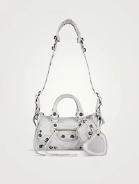 Mini Le Cagole Leather Duffle Bag
