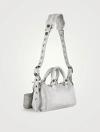 Mini Le Cagole Leather Duffle Bag