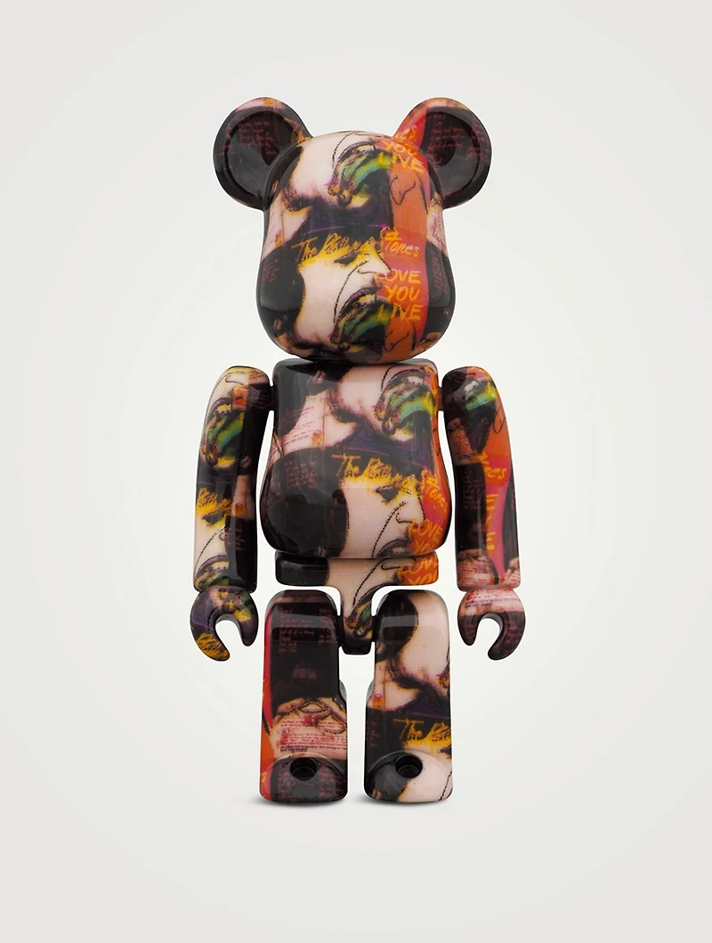 Warhol x Rolling Stones Love You Live 1000% Be@rbrick
