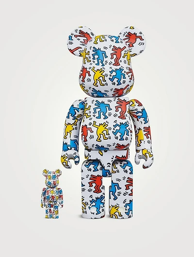 Keith Haring #9 100% & 400% Be@rbrick Set
