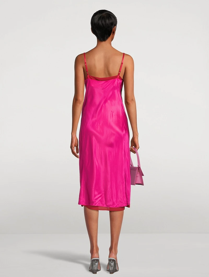 Satin Slip Dress