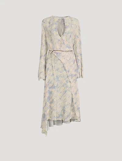 Wrap Dress Floral Print