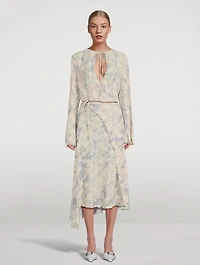 Wrap Dress Floral Print
