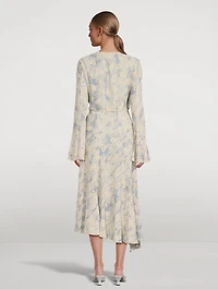 Wrap Dress Floral Print
