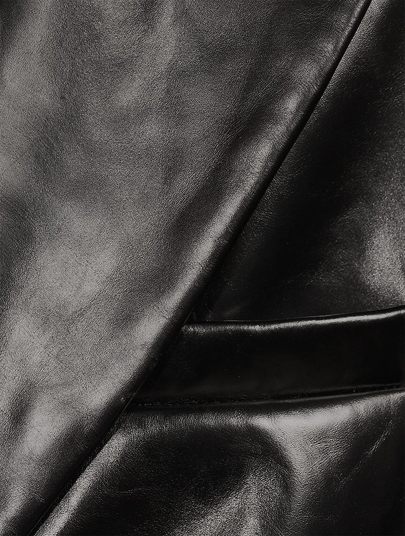 Patent Leather Blazer