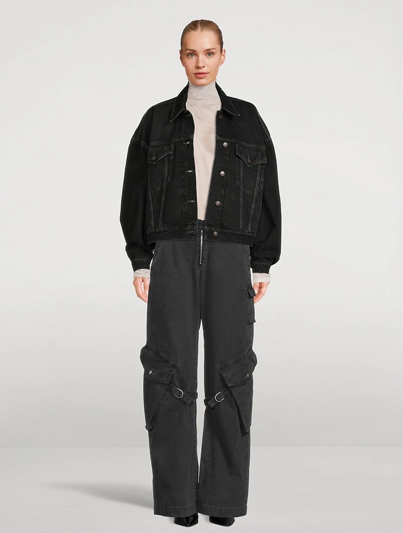 Sheer Turtleneck Swirl Print