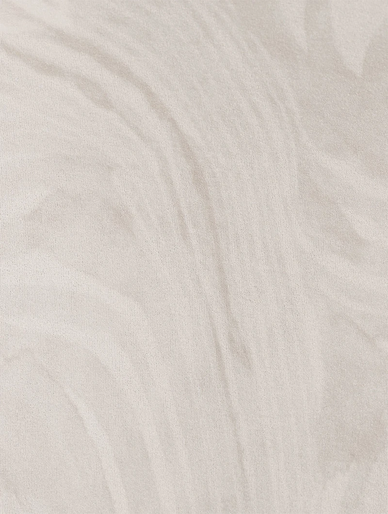 Sheer Turtleneck Swirl Print