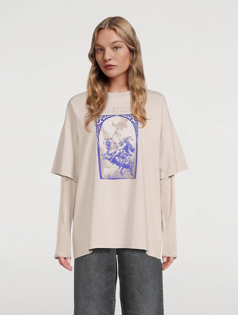 Layered Graphic T-Shirt