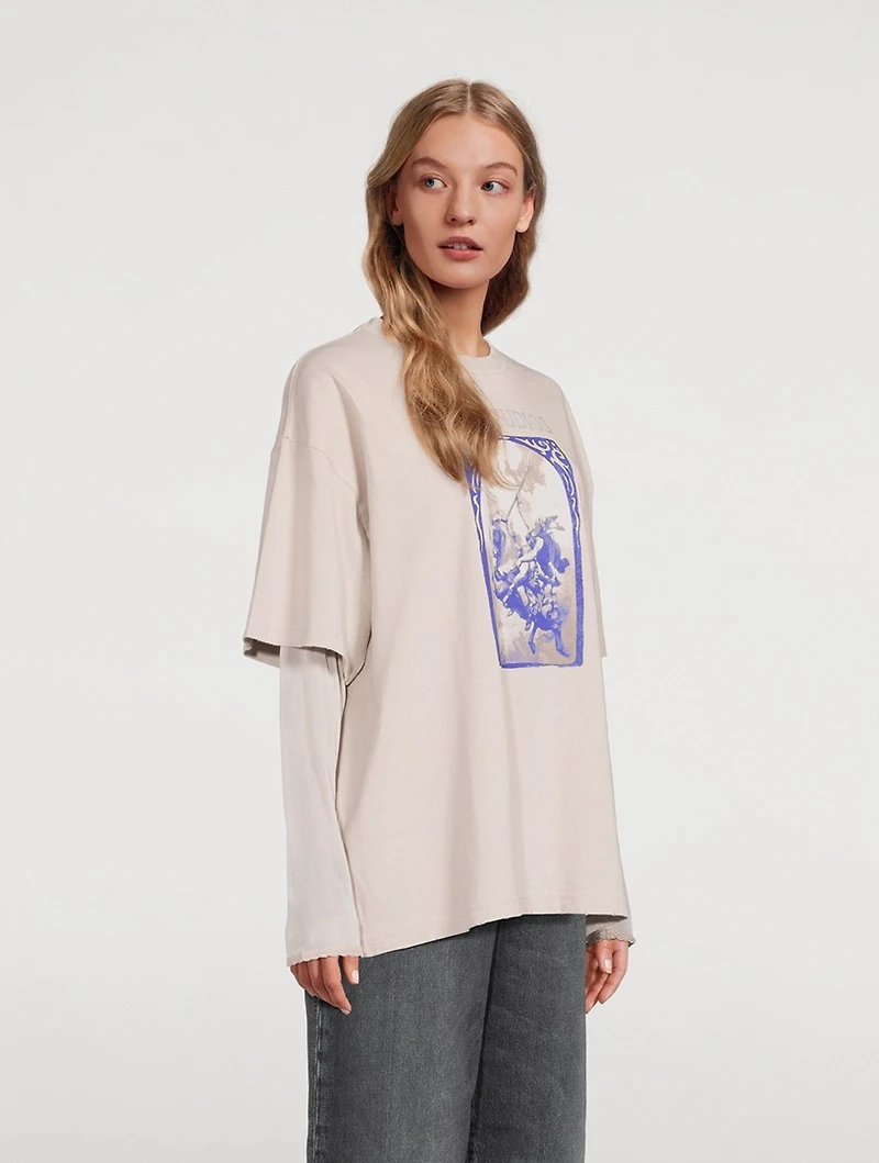 Layered Graphic T-Shirt