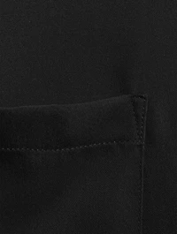 Silk Georgette Camp Shirt