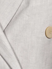 Double-Breasted Good Linen Blazer