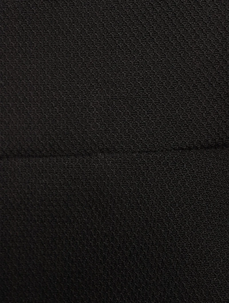 Cotton Piqué Mini Dress